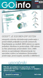 Mobile Screenshot of goinfo.si
